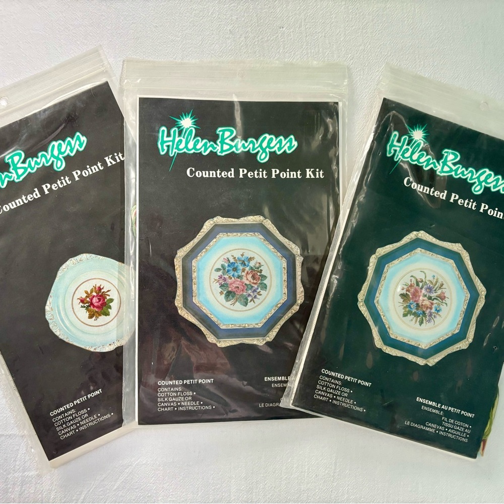 Helen Burgess Counted Petit Point Kit Set